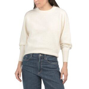 NO NAME Cloud Cashmere Fluffita Crew Neck Pull Over Sweater